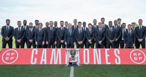 ريال مدريد يتسلم درع الدوري الإسباني