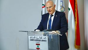 بيار جلخ - رئيس اللجنة الأولمبية اللبنانية
