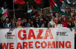 إحتاجاجات في إيطاليا ضد الحرب على غزة