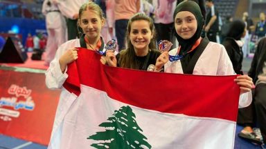 كأس العرب | ميداليات للبنان في التايكواندو