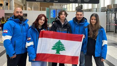 منتخب لبنان الى بطولة آسيا للتزلج