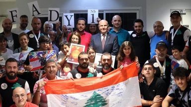 عودة بعثة لبنان من بطولة العالم بالبندقية الهوائية