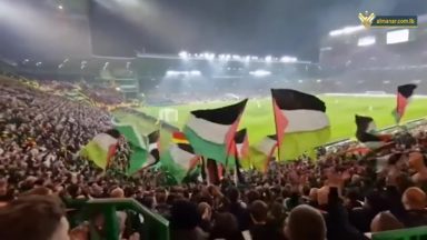 الرياضة تدعم فلسطين