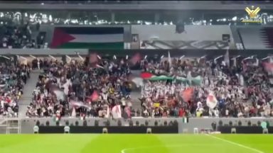 جمهور فلسطين في كأس آسيا
