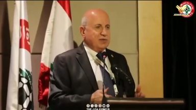 هاشم حيدر - رئيس الإتحاد اللبناني لكرة القدم