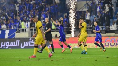 النصر بطلاً لكأس السوبر الإماراتي القطري