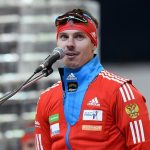 لاعب البياثلون الروسي يفغيني أوستيوغوف